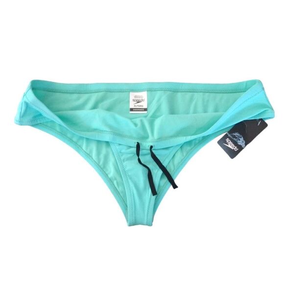 Speedo Fresh Blue Endurance Inner Drawstring Swim Bottoms XL NWT - Picture 5 of 13